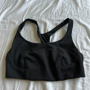 lululemon wunder train bra black 8